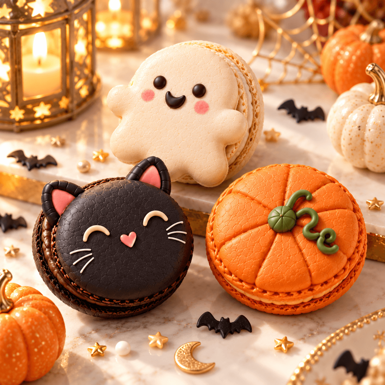 Halloween box 20 macarons
